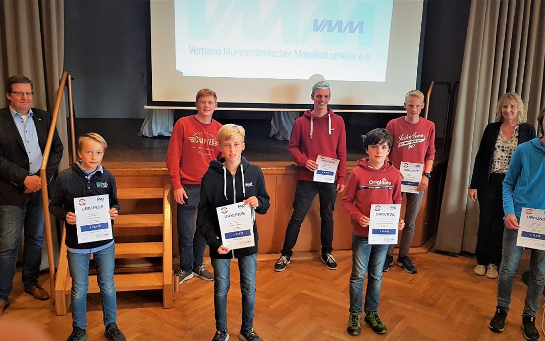 Preisverleihung “Technik aus Oelde”: Multifunktionales Hochbeet überzeugt Jury