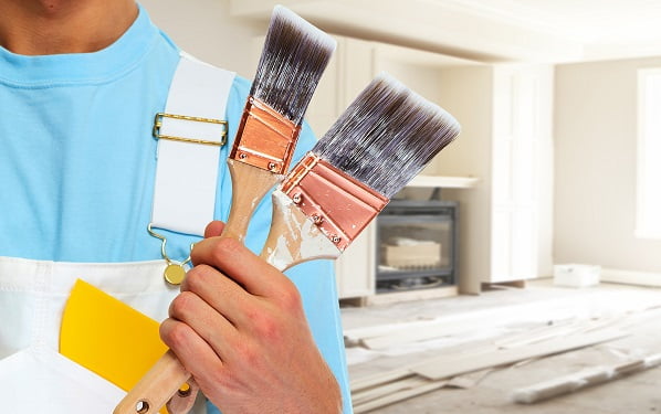Painter hands.